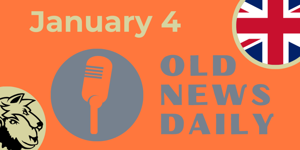 Old news Daily - January 4